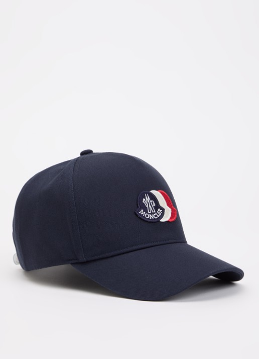 Moncler Baseball pet met logoborduring