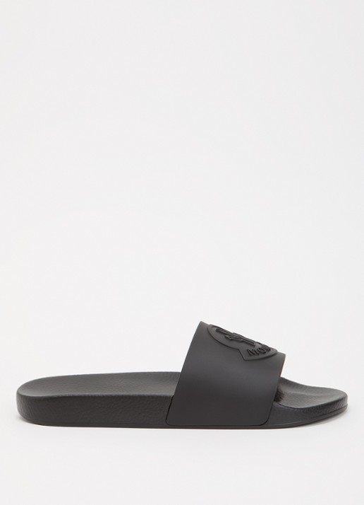 Moncler Basile slipper met logo