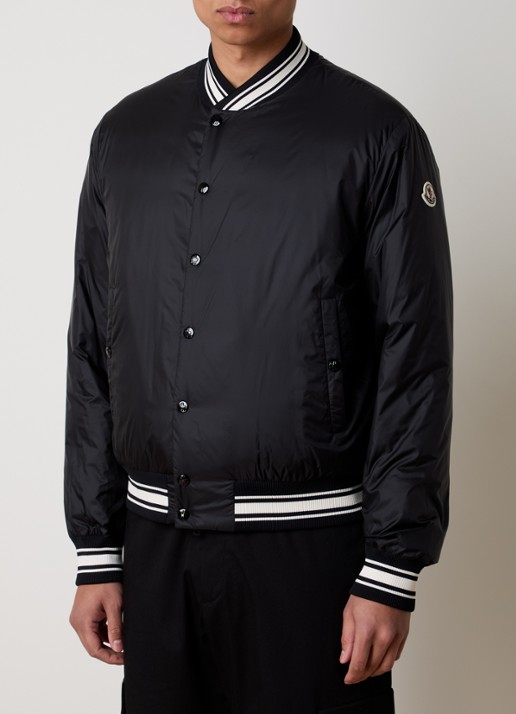 Moncler Chevrerie gewatteerd bomberjack met donsvulling