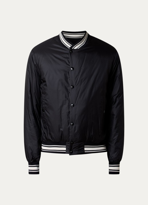 Moncler Chevrerie gewatteerd bomberjack met donsvulling