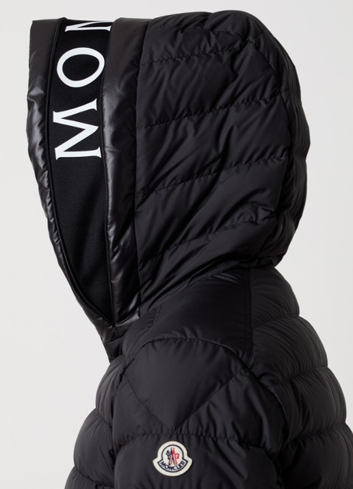 Moncler Chevrerie gewatteerd jack met donsvulling - detail 5 zwart