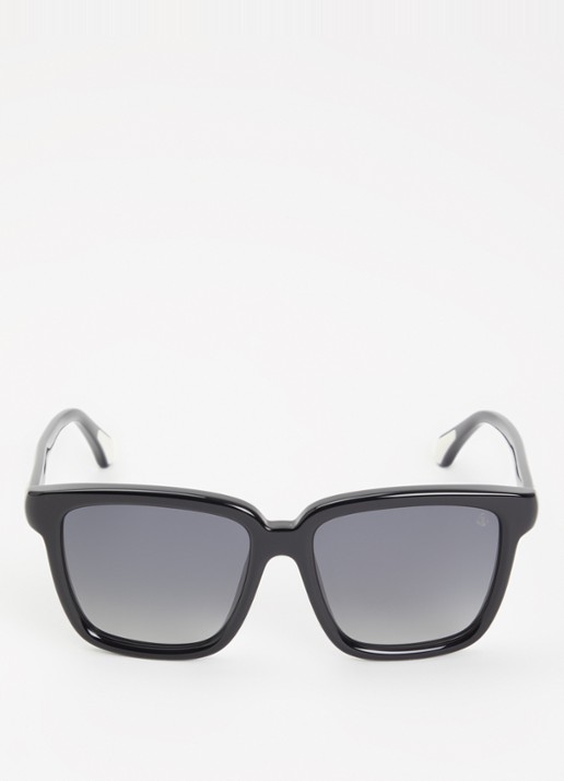 Moncler Clasico zonnebril ME6026  - detail zwart