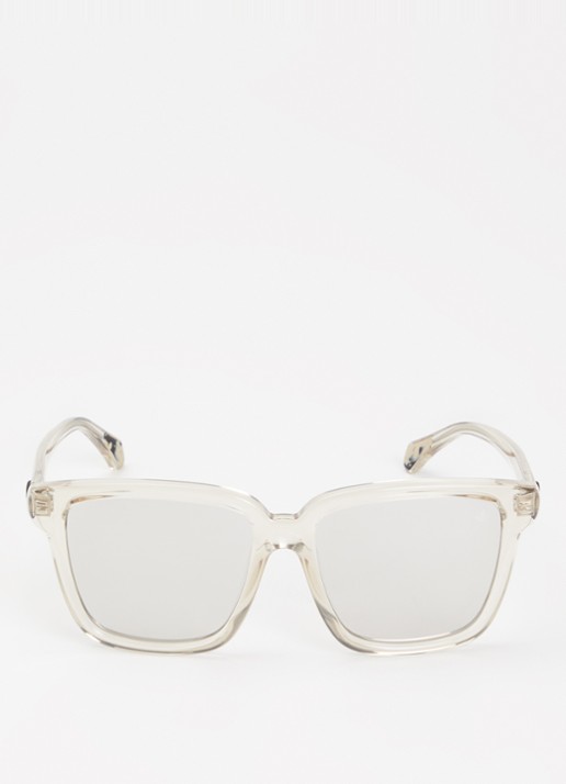 Moncler Clasico zonnebril ME6026  - detail 2 wit