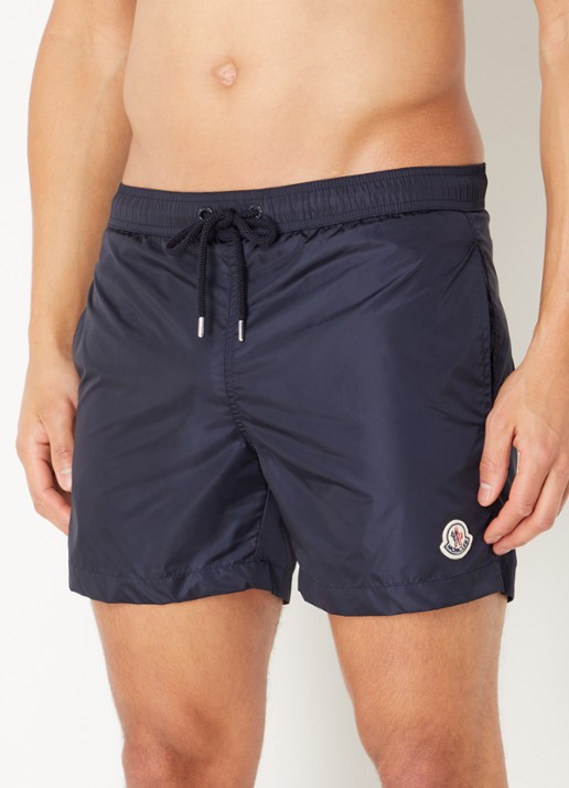 Moncler Classic zwemshorts met logo en steekzakken