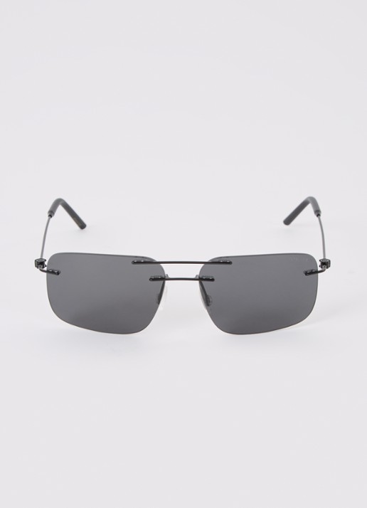 Moncler Doppler zonnebril ME4003 - detail 2 zwart