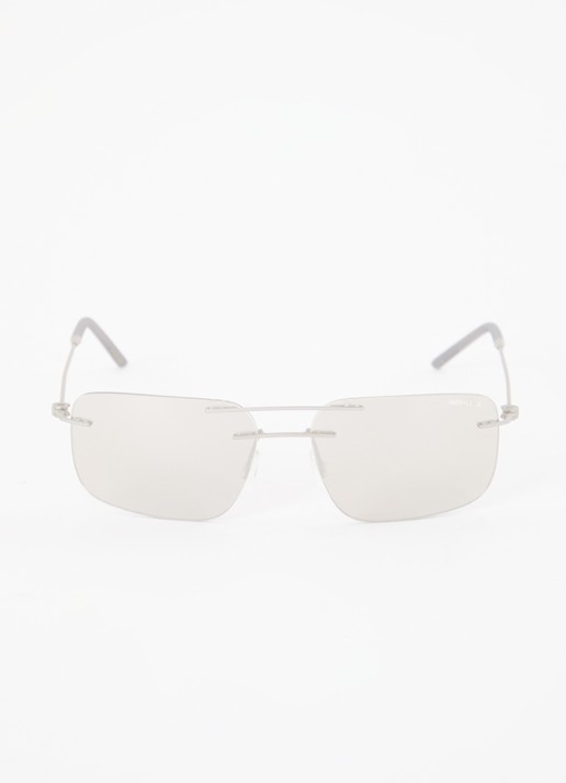Moncler Doppler zonnebril ME4003 - detail grijs