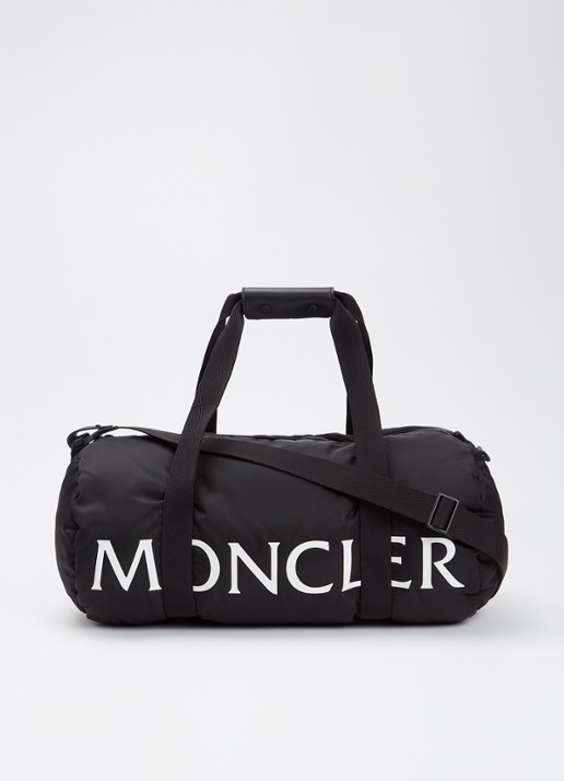 Moncler Duddle sporttas met logo en afneembare schouderriem