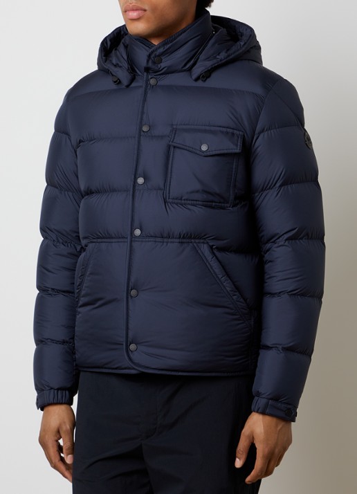 Moncler Edit puffer jack met donsvulling en steekzakken