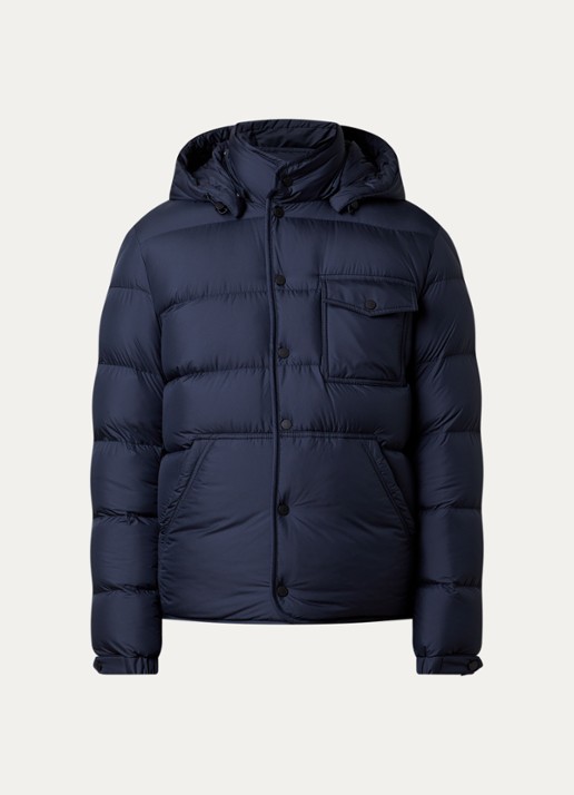 Moncler Edit puffer jack met donsvulling en steekzakken