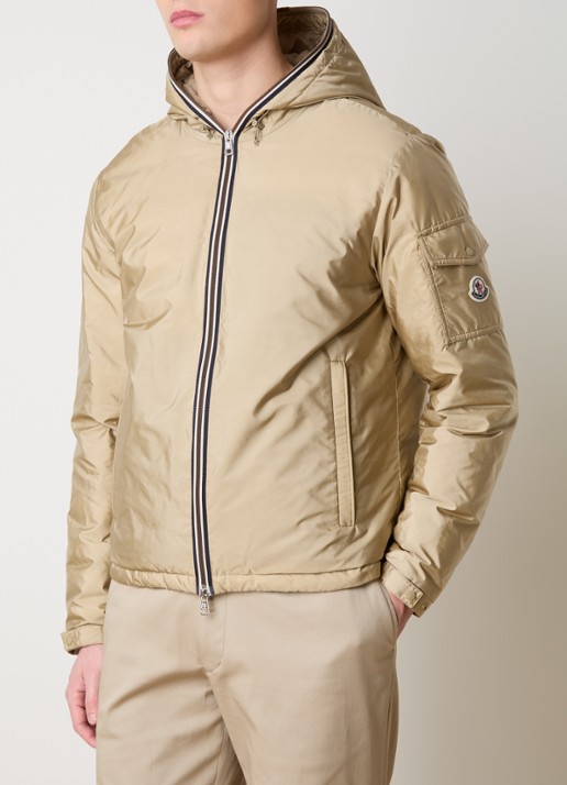 Moncler Evettes gewatteerd jack met donsvulling en logo