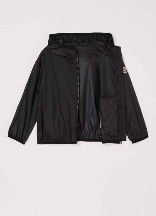 Moncler Fegeo jack met capuchon - voorkant 3 zwart