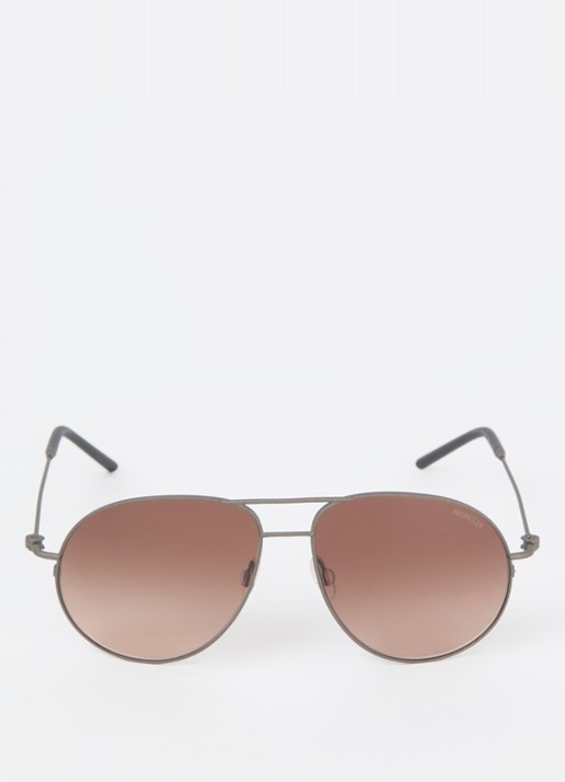 Moncler Flyze zonnebril ME4002 - detail antraciet