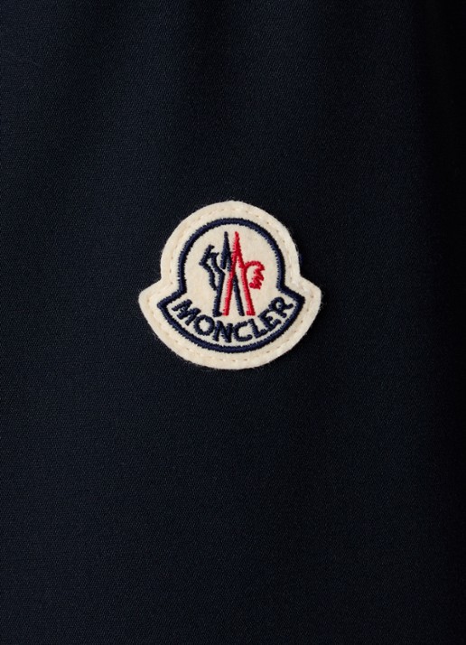 Moncler Fourioun jack met ritszakken en logo - detail 6 donkerblauw