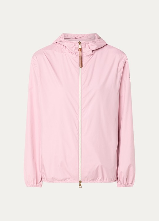 Moncler Fregeos windjack met capuchon en steekzakken - voorkant 2 roze
