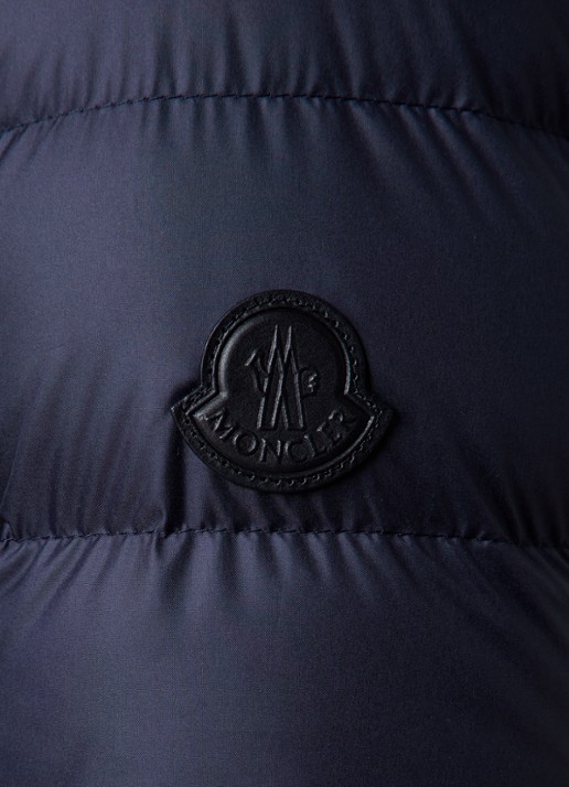 Moncler Gencay gewatteerd jack met donsvulling en borstzakken - detail 3 donkerblauw