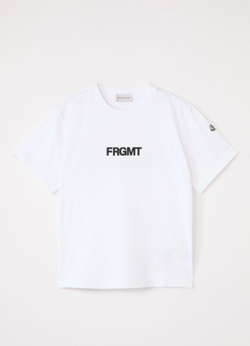 Moncler Genius T-shirt met logo- en backprint