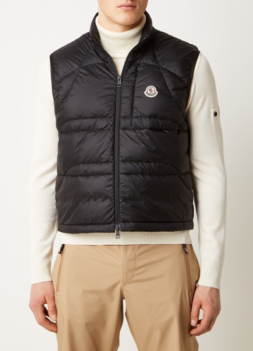 Moncler Gewatteerde bodywarmer met donsvulling