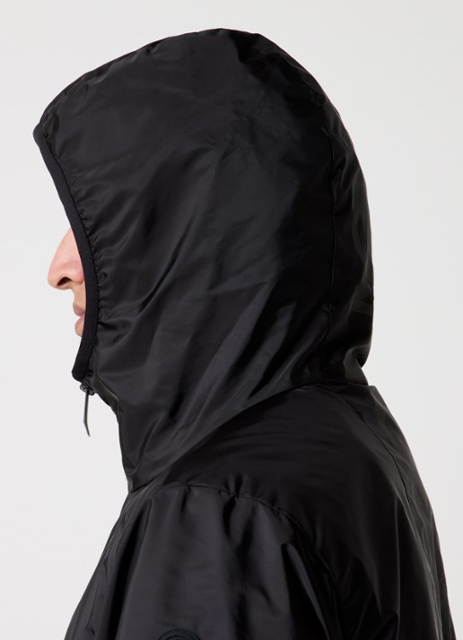 Moncler Granier windjack met backprint en waterafstotende coating - detail 3 zwart