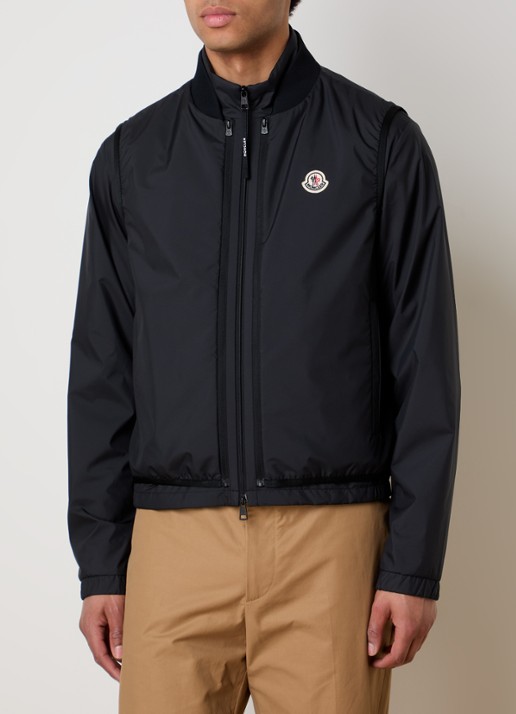 Moncler Hemmor jack met uitneembare voering - detail 4 zwart