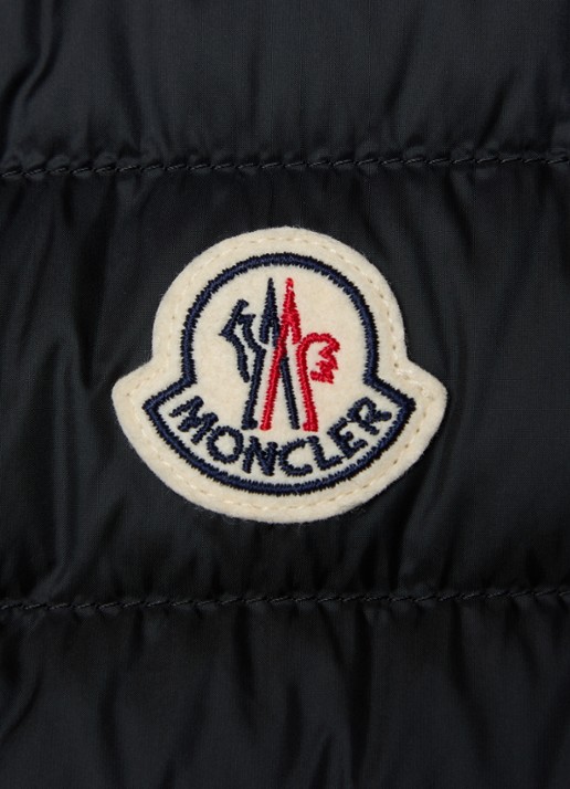Moncler Igens gewatteerde bodywarmer met donsvulling - detail 6 zwart