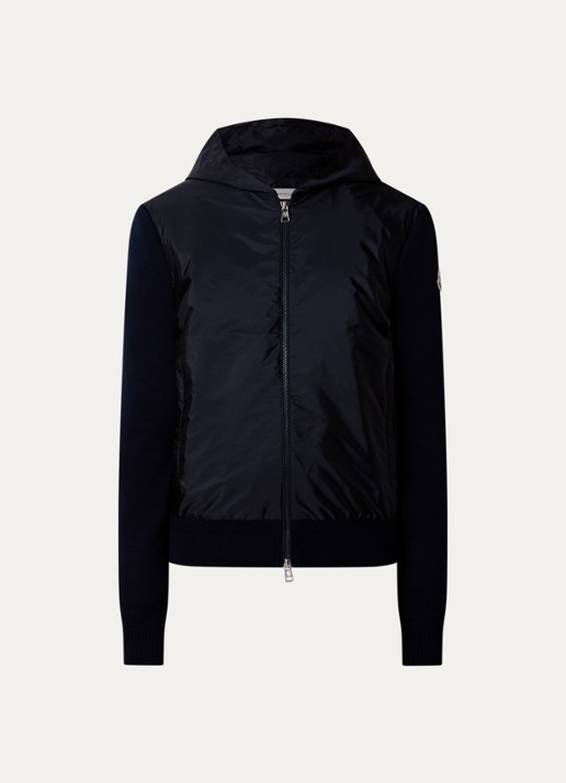 Moncler Jack met ritszakken en logo