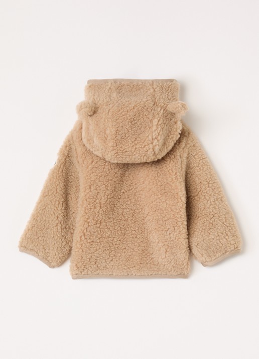 Moncler Jack van teddy - achterkant beige