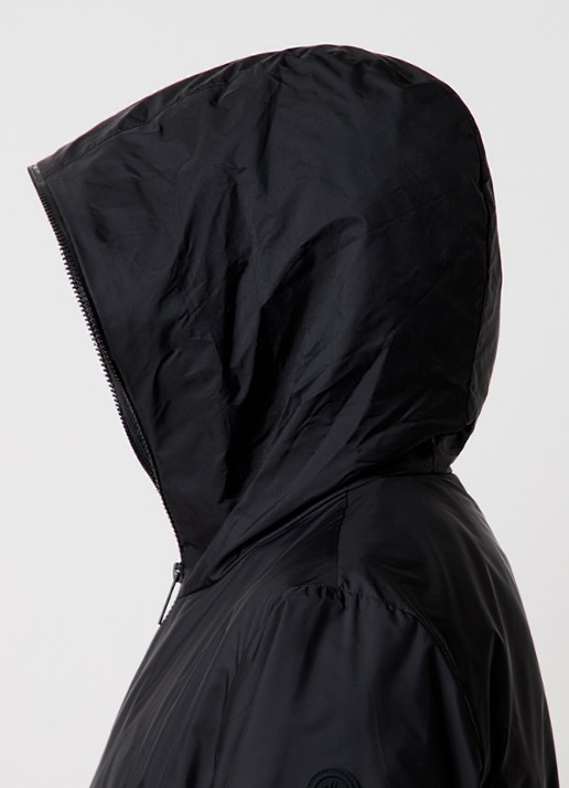 Moncler Junichi windjack met capuchon - detail 5 zwart