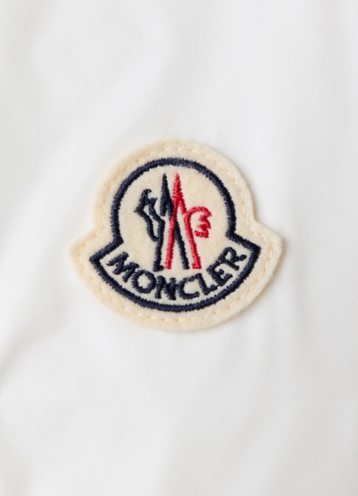 Moncler Kraag met capuchon en donsvulling - detail 3 wit