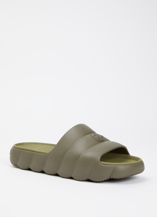 Moncler Lilo slipper met logo