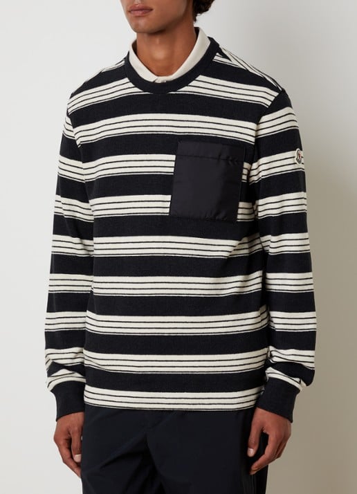 Moncler Longsleeve met streepprint