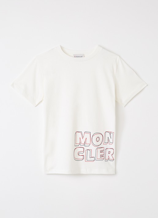 Moncler Maglia T-shirt met logoprint