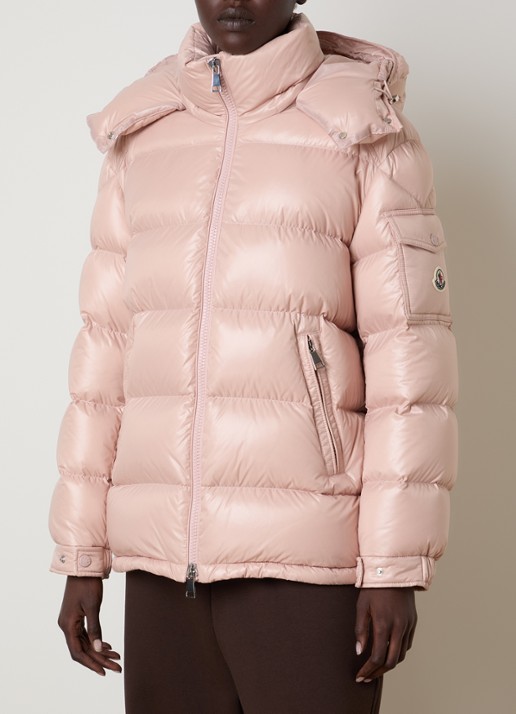 Moncler Maire puffer jack met donsvulling en afneembare capuchon