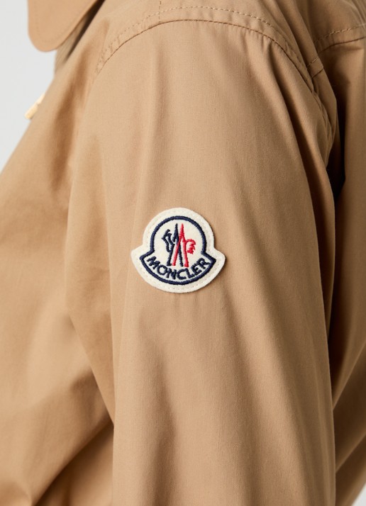 Moncler Maxi blousejurk met klepzakken - detail 4 camel