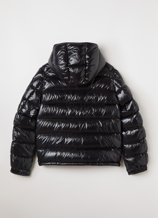 Moncler Maya puffer jack met donsvulling - achterkant zwart