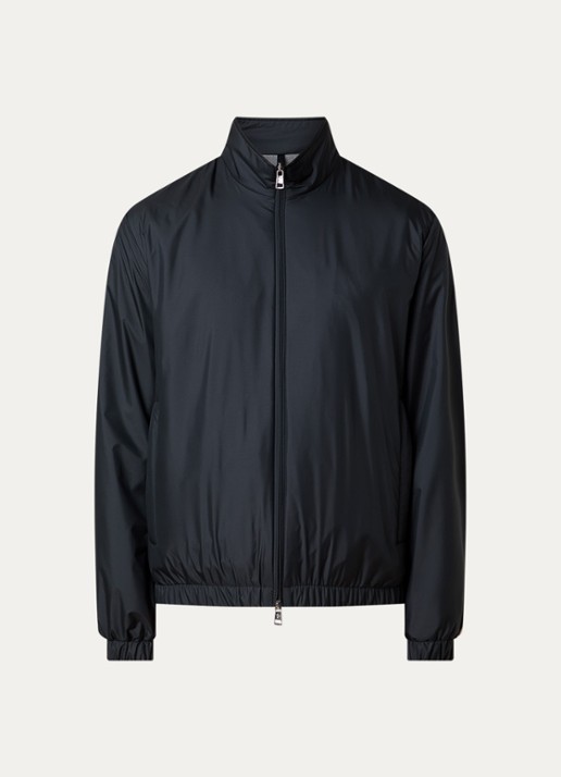 Moncler Meidassa windjack met steekzakken - voorkant zwart