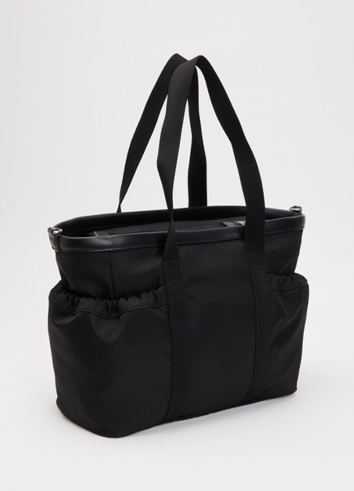Moncler Mom-Bag met afneembare schouderriem - achterkant 6 zwart