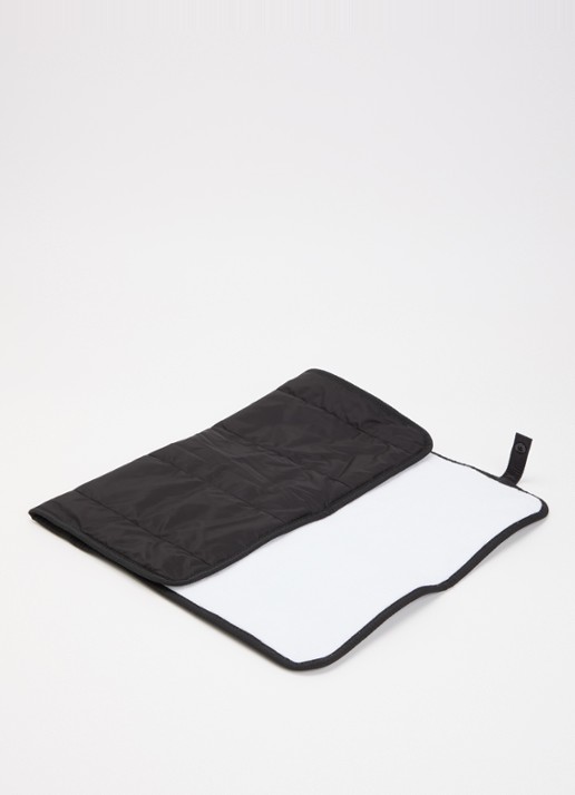 Moncler Mom-Bag met afneembare schouderriem - detail 3 zwart
