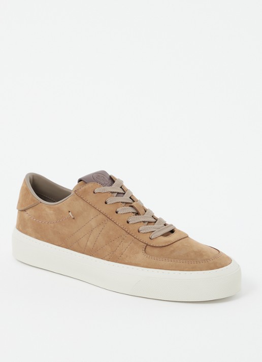 Moncler Monclub sneaker van suède