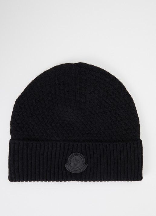 Moncler Muts in kasjmierblend