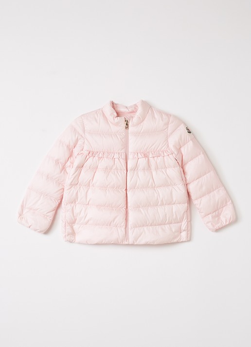 Moncler Nazife gewatteerd jack met donsvulling en volant