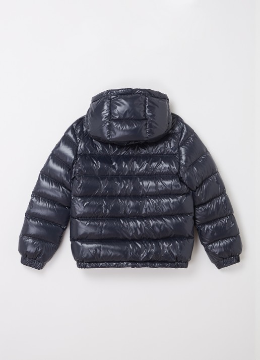 Moncler New Aubert gewatteerde jas met donsvulling - achterkant 3 blauw