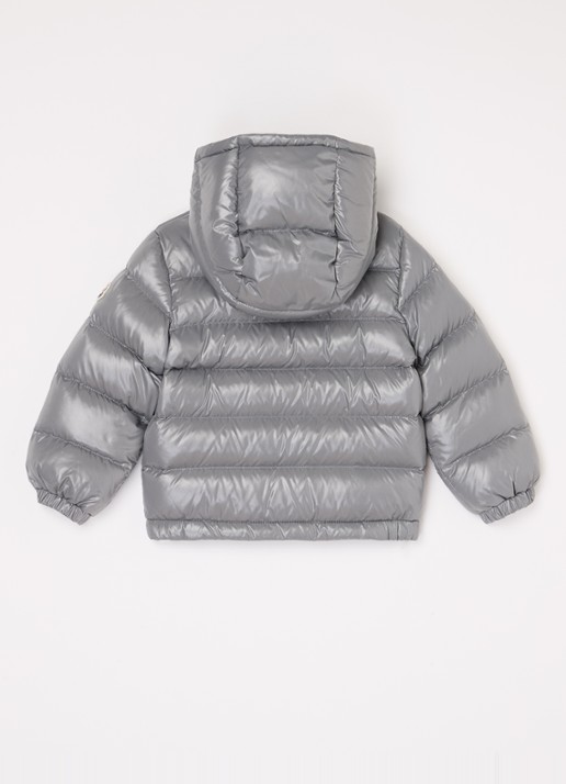Moncler New Aubert puffer jack met donsvulling - achterkant grijs