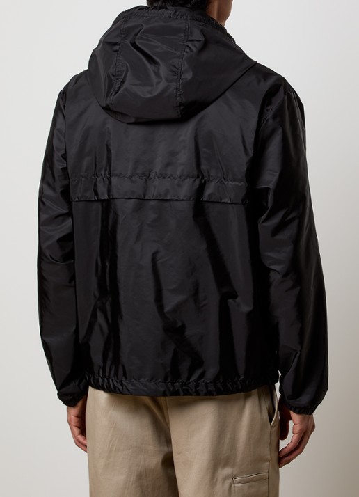 Moncler Nidge windjack met capuchon en steekzakken - achterkant 3 zwart