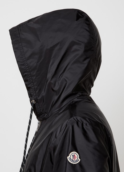 Moncler Nidge windjack met capuchon en steekzakken - detail 6 zwart