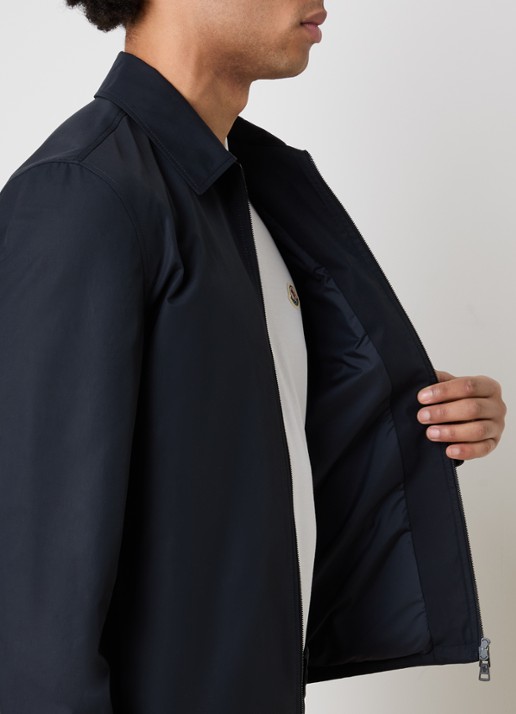 Moncler Overshirt met ritszakken - detail 5 donkerblauw