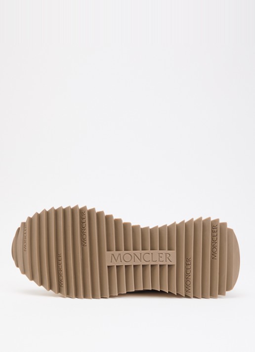 Moncler Pacey2 sneaker met details van nubuck en suède - detail 3 zand