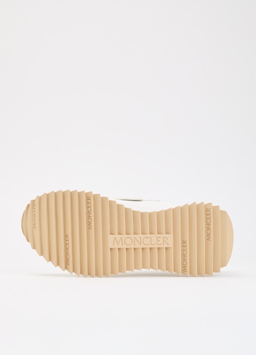 Moncler Pacey2 sneaker met suède details en logo - detail 6 wit
