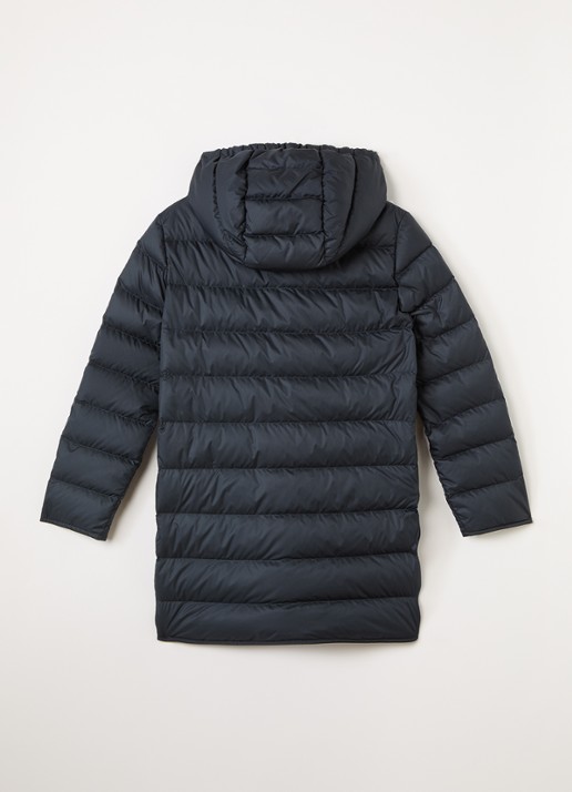 Moncler Pasenza gewatteerde jas met donsvulling - achterkant zwart