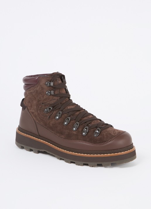 Moncler Peka Trek veterboot met kalfsleren details