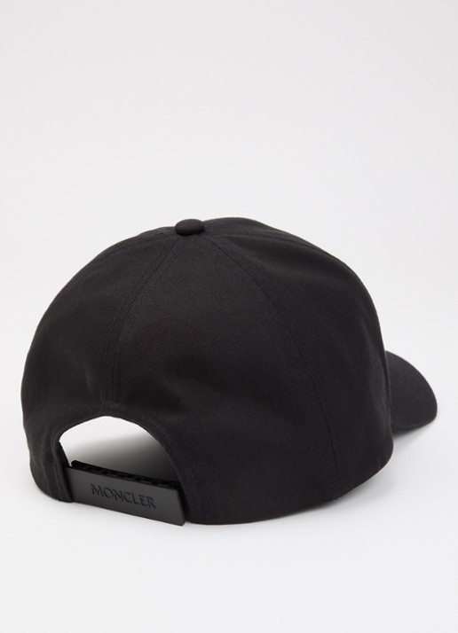 Moncler Pet met logo - detail zwart